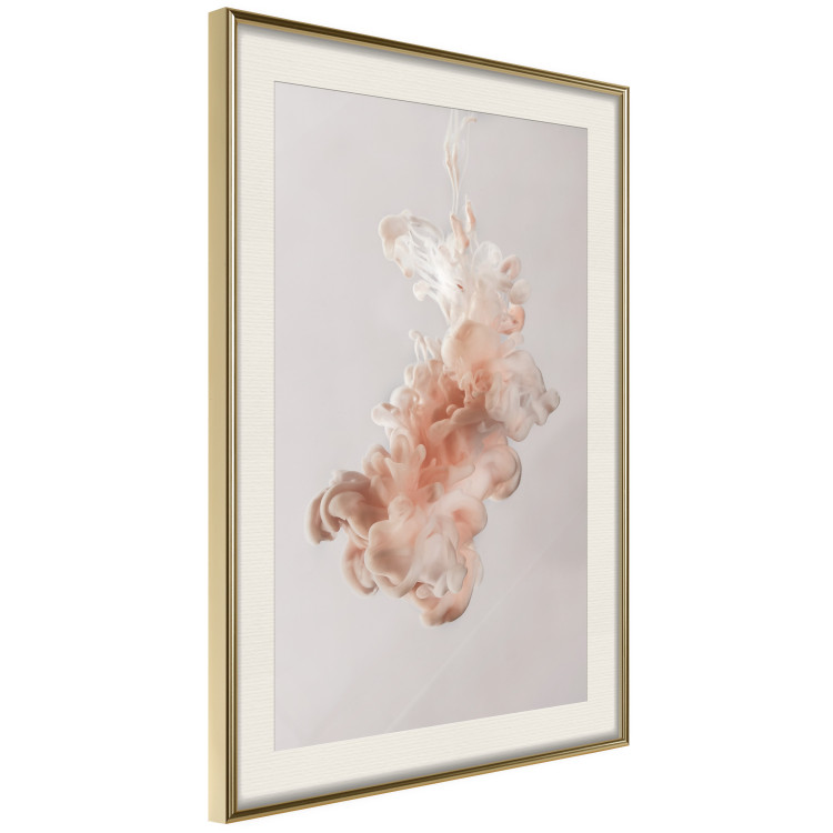 Wall Poster Paint in Water - Minimalism of an Abstract Three-Dimensional Shape 145187 additionalImage 10