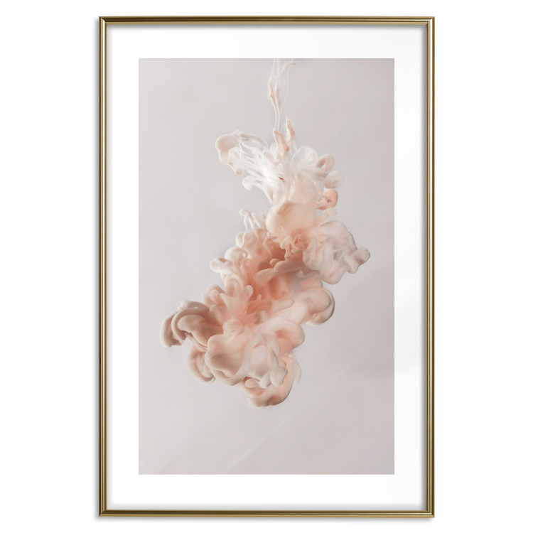 Wall Poster Paint in Water - Minimalism of an Abstract Three-Dimensional Shape 145187 additionalImage 26