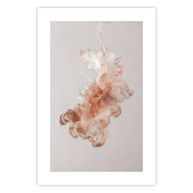 Wall Poster Paint in Water - Minimalism of an Abstract Three-Dimensional Shape 145187 additionalImage 22