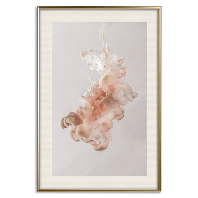 Wall Poster Paint in Water - Minimalism of an Abstract Three-Dimensional Shape 145187 additionalImage 27