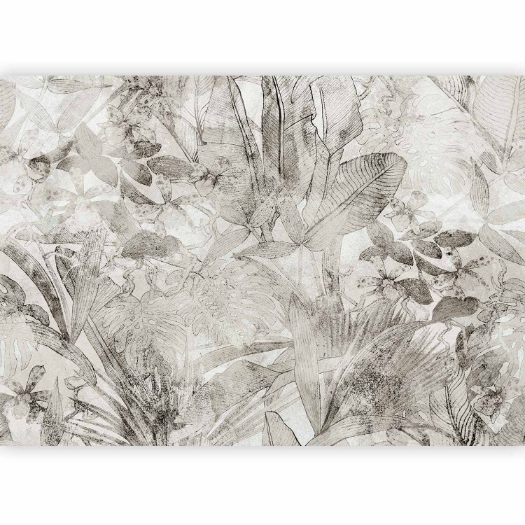 Wall Mural Decorative Plants - Decorative Wall With a Floral Moti 145287 additionalImage 5