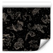 Modern Wallpaper Zodiac Signs - Decorative Symbols on the Background of the Night Sky 146387 additionalThumb 6