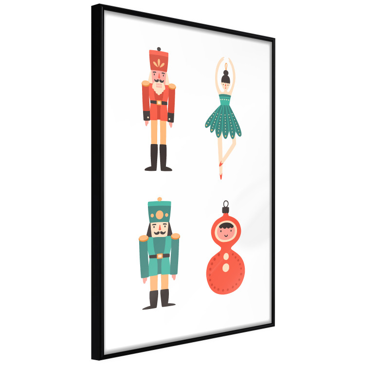 Poster Christmas Tree Toys - Ballerina and Toy Soldiers in Festive Colors 149087 additionalImage 8