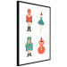 Poster Christmas Tree Toys - Ballerina and Toy Soldiers in Festive Colors 149087 additionalThumb 8