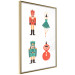 Poster Christmas Tree Toys - Ballerina and Toy Soldiers in Festive Colors 149087 additionalThumb 2