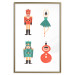Poster Christmas Tree Toys - Ballerina and Toy Soldiers in Festive Colors 149087 additionalThumb 19
