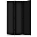 Room Separator Solid Black [Room Dividers] 150787
