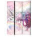 Room Divider Unicorn and Magic Tree - Pink and Rainbow Land in the Clouds [Room Dividers] 150987