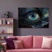 Canvas Blue Eye - A Composition Inspired by the Art of Van Gogh 151187 additionalThumb 5