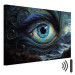 Canvas Blue Eye - A Composition Inspired by the Art of Van Gogh 151187 additionalThumb 8