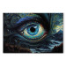 Canvas Blue Eye - A Composition Inspired by the Art of Van Gogh 151187 additionalThumb 7