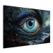Canvas Blue Eye - A Composition Inspired by the Art of Van Gogh 151187 additionalThumb 2