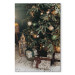 Canvas Print Christmas Time - Wrapped Gifts Arranged Under a Decorated Tree 151687