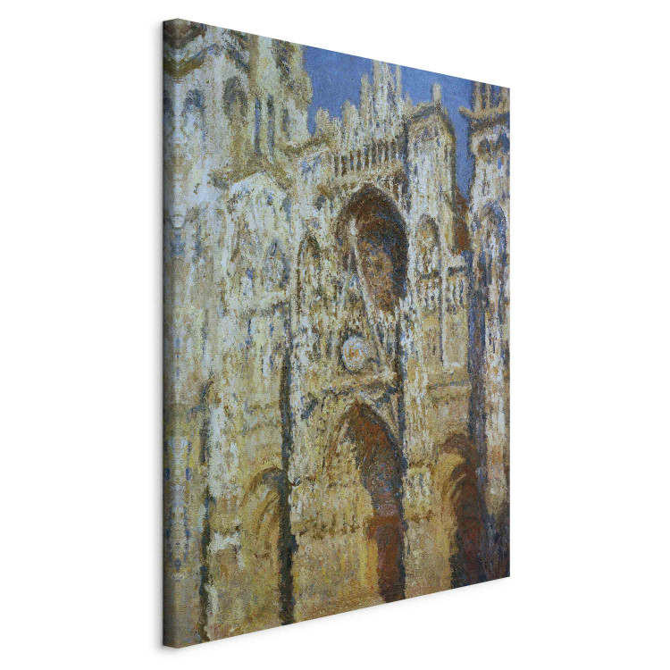 Art Reproduction The Cathedral of Rouen, the portal and the Tour d'Albane in bright daylight 154187 additionalImage 2
