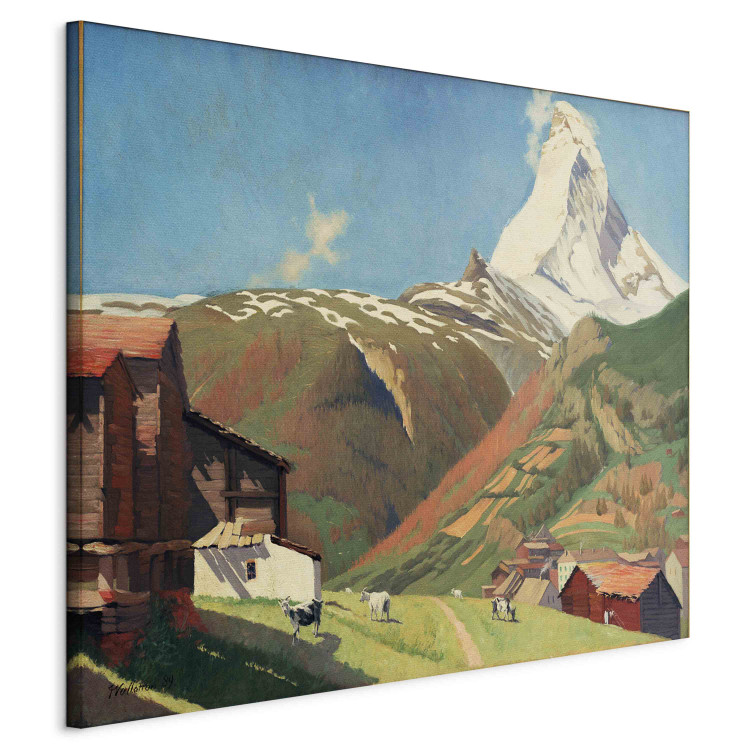 Art Reproduction Vue de Zermatt 154887 additionalImage 2