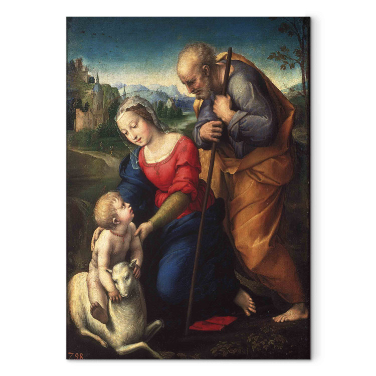 Art Reproduction The Holy Family with the lamb 156187