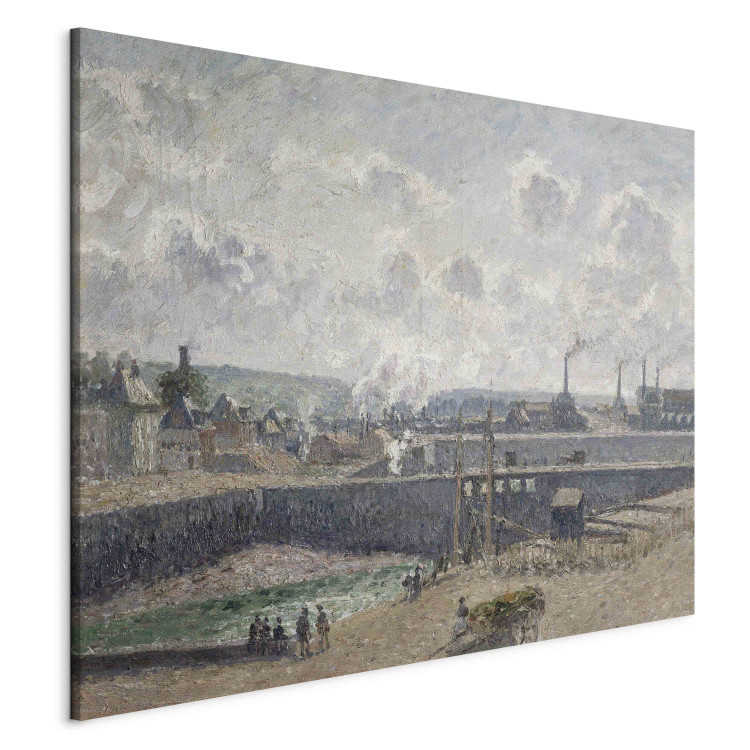 Reproduction Painting Low Tide at Duquesne Docks, Dieppe 158787 additionalImage 2