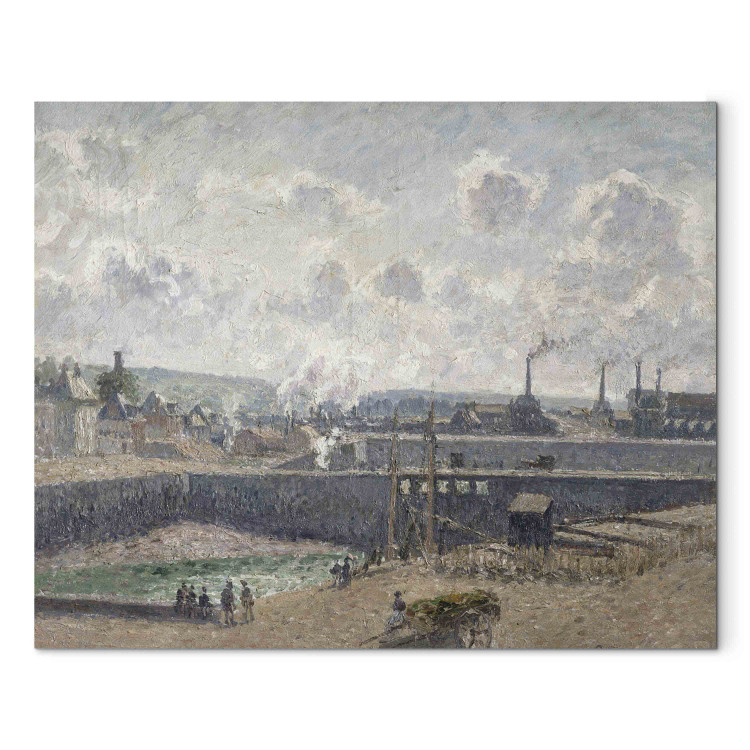 Reproduction Painting Low Tide at Duquesne Docks, Dieppe 158787