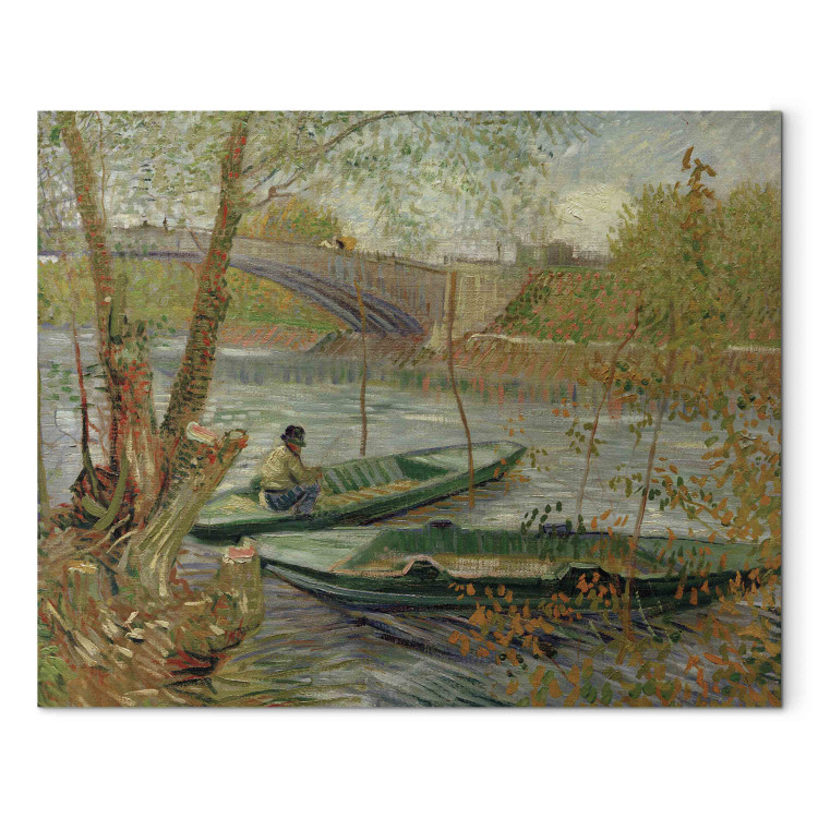 Reproduction Painting Fishing in Spring, the Pont de Clichy (Asnières)  159687