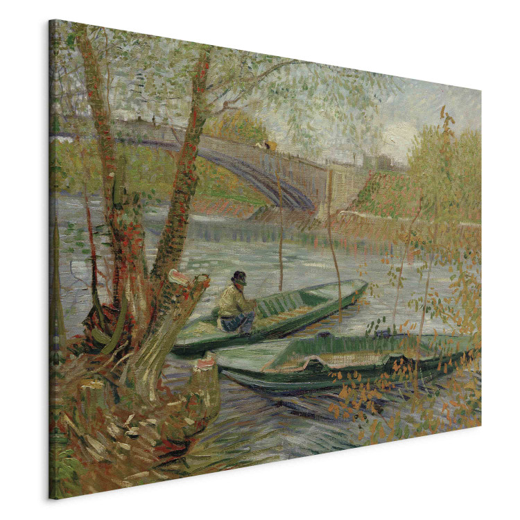 Reproduction Painting Fishing in Spring, the Pont de Clichy (Asnières)  159687 additionalImage 2