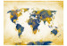 Photo Wallpaper Map of the World - Sun and sky 59987 additionalThumb 1