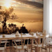 Wall Mural Sky and Trees - Landscape of a Tropical Forest in Mist at Sunset 60487 additionalThumb 7