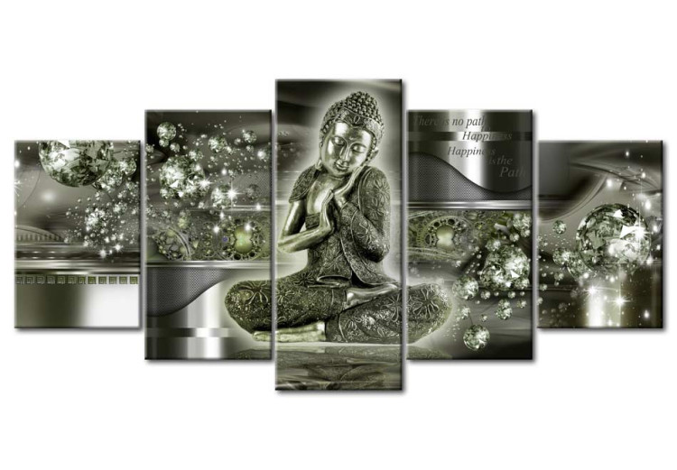 Acrylic print Emerald Buddha [Glass] 92387 additionalImage 2