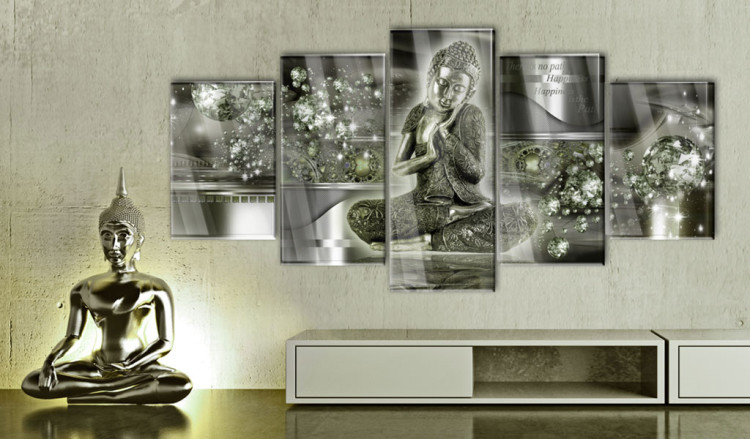 Acrylic print Emerald Buddha [Glass] 92387 additionalImage 3