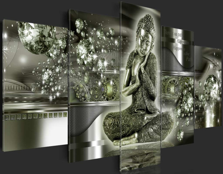Acrylic print Emerald Buddha [Glass] 92387 additionalImage 6