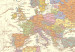 Canvas Print Cream World Map 106797 additionalThumb 5