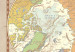 Canvas Print Cream World Map 106797 additionalThumb 4