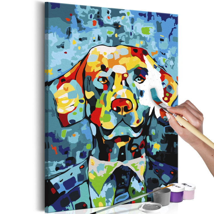Paint by Number Kit Dog Portrait 107497 additionalImage 3