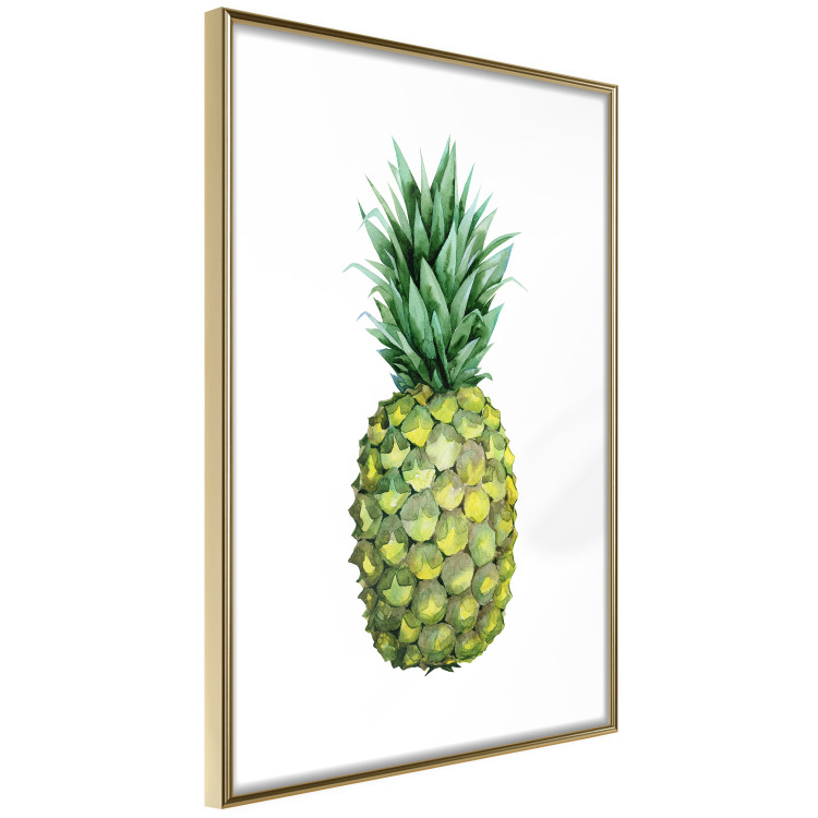 Wall Poster Pineapple - composition with a tropical fruit on a solid white background 114297 additionalImage 12