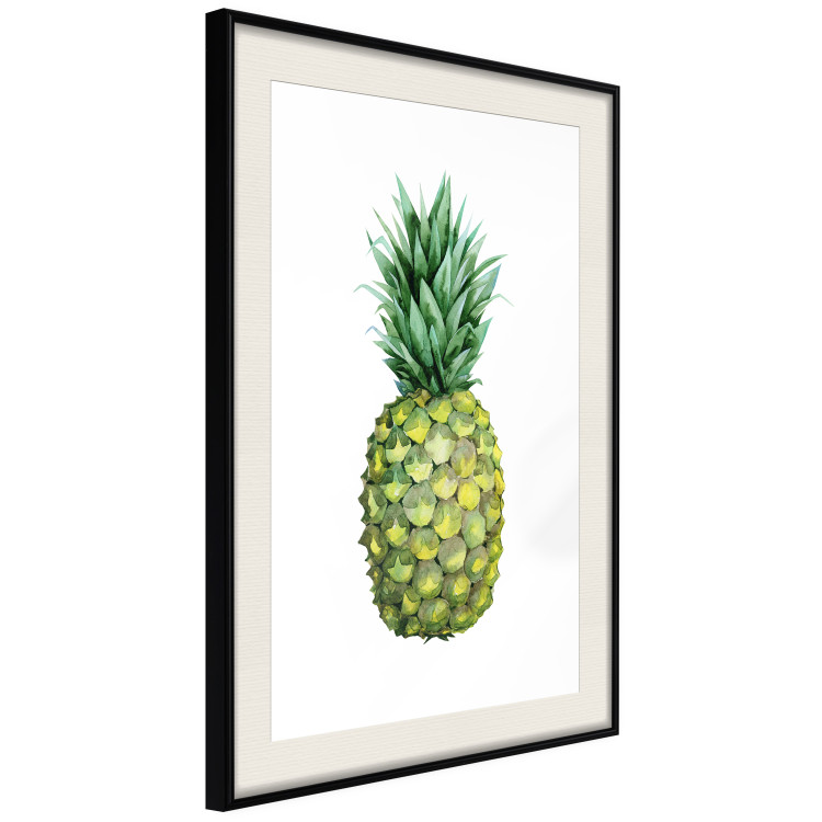 Wall Poster Pineapple - composition with a tropical fruit on a solid white background 114297 additionalImage 3