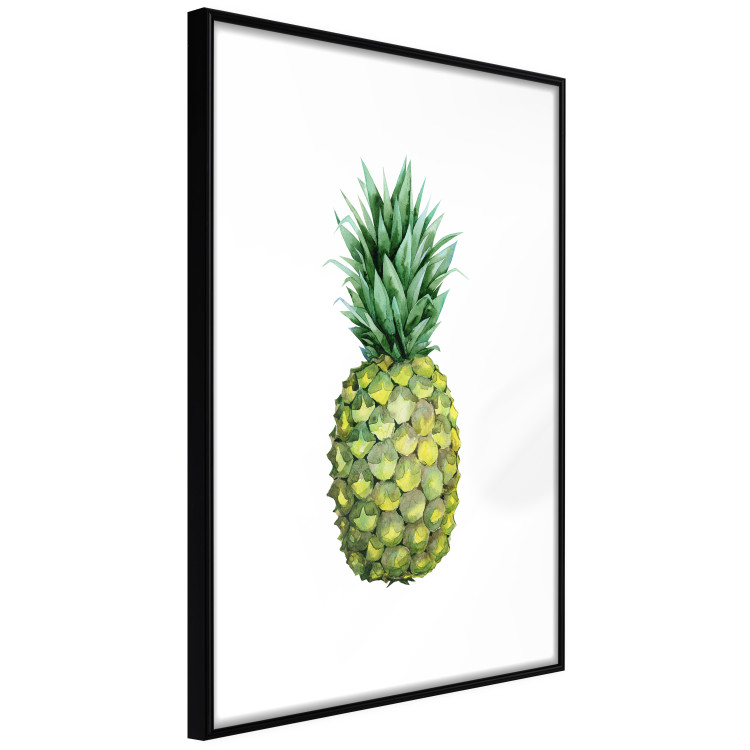 Wall Poster Pineapple - composition with a tropical fruit on a solid white background 114297 additionalImage 11