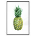 Wall Poster Pineapple - composition with a tropical fruit on a solid white background 114297 additionalThumb 24