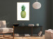 Wall Poster Pineapple - composition with a tropical fruit on a solid white background 114297 additionalThumb 7