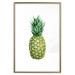 Wall Poster Pineapple - composition with a tropical fruit on a solid white background 114297 additionalThumb 16