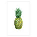 Wall Poster Pineapple - composition with a tropical fruit on a solid white background 114297 additionalThumb 19