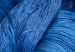 Poster Blue Yarn - winter composition with a ball of navy wool 117597 additionalThumb 10