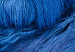 Poster Blue Yarn - winter composition with a ball of navy wool 117597 additionalThumb 11