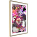 Wall Poster Harmony of Colors - composition with various colorful flowers on a black background 117997 additionalThumb 12