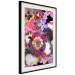 Wall Poster Harmony of Colors - composition with various colorful flowers on a black background 117997 additionalThumb 13