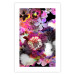Wall Poster Harmony of Colors - composition with various colorful flowers on a black background 117997 additionalThumb 25