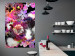 Wall Poster Harmony of Colors - composition with various colorful flowers on a black background 117997 additionalThumb 23