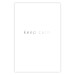 Wall Poster Keep Calm - black fading English text on a white background 122897 additionalThumb 19