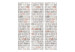 Room Divider Spring Shade - texture of gray brick with orange accents 122997 additionalThumb 3