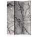 Room Divider Gray Marble - stone texture of gray marble with dark patterns 123297
