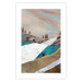 Wall Poster Mountains and Valleys - abstract landscape of a white path against the sky 125897 additionalThumb 25