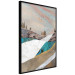 Wall Poster Mountains and Valleys - abstract landscape of a white path against the sky 125897 additionalThumb 10